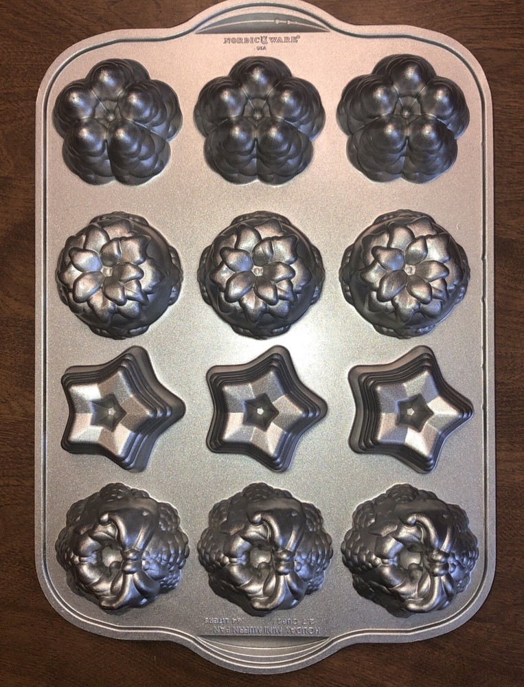 Nordic Ware Holiday Mini Muffin Pan