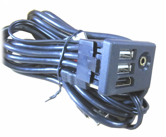 GM USB/AUX/HDMI Knockout Replacement A/V Hub Panel