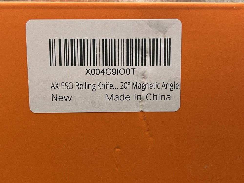 Rolling Knife Sharpener Kit - Roller Knife Sharpening Tool w/ Diamond & Ceramic