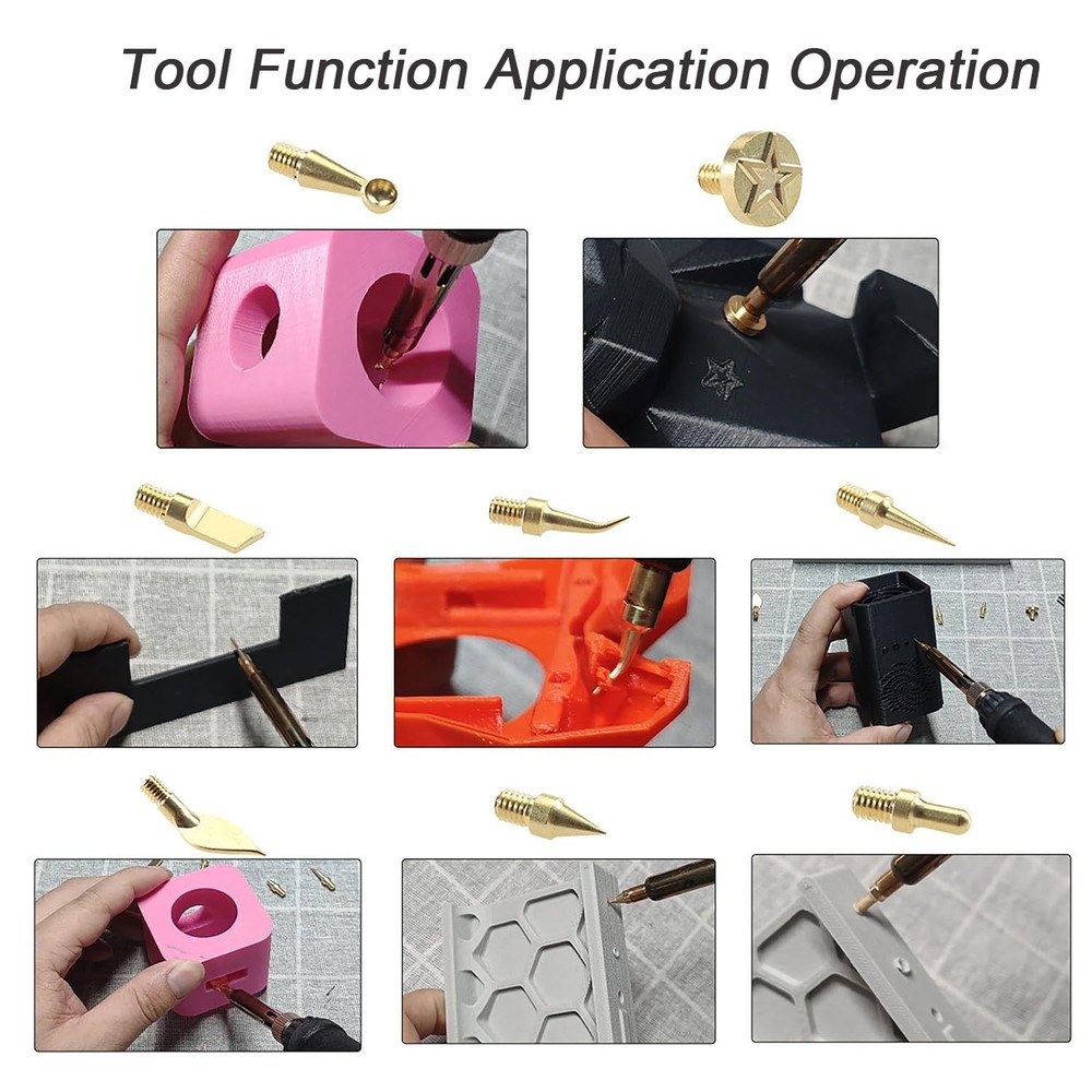 3D Printer Smoothing Kit – Finishing & Tool with Temp Control...