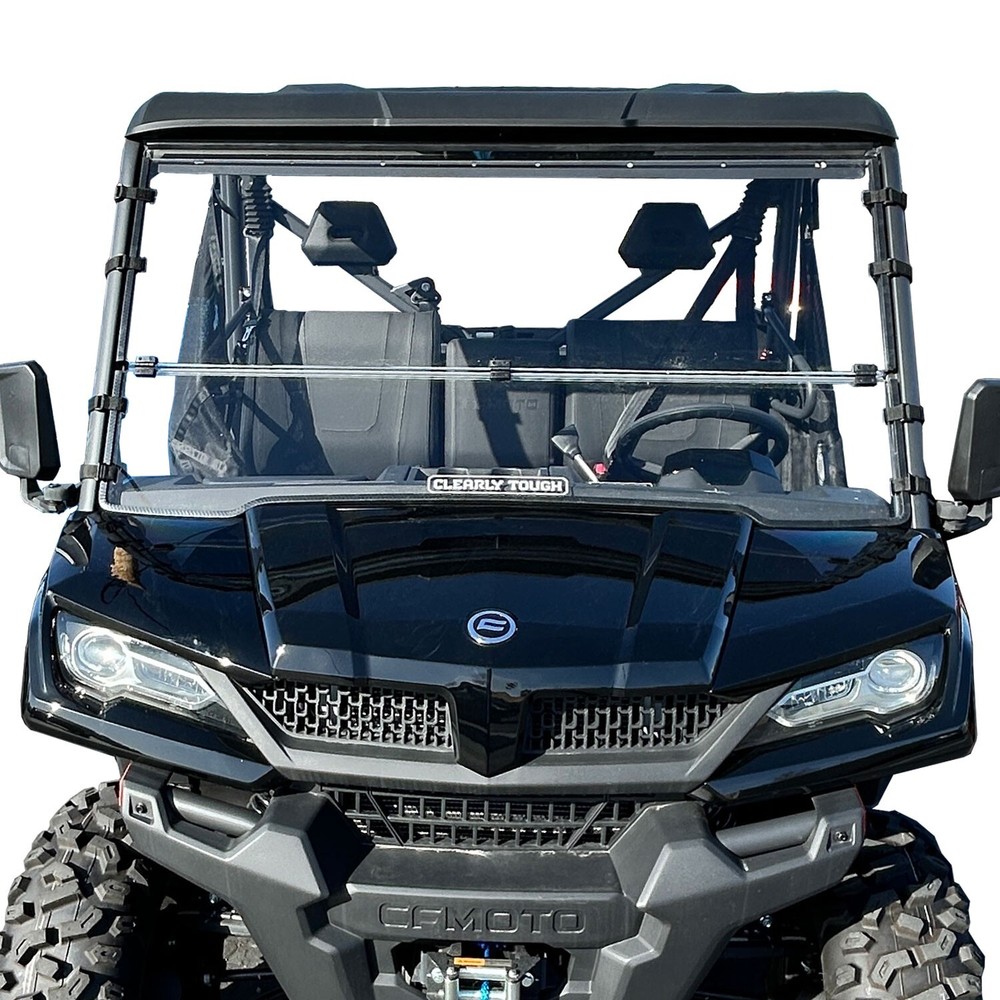 Clearly Tough CFMoto UForce 1000 Full Folding Windshield