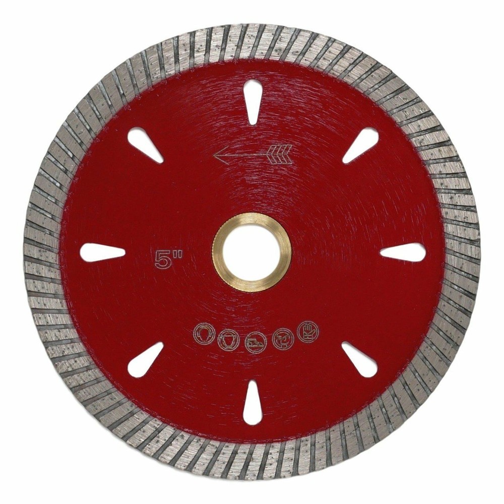 5" 6" Long Life Diamond Turbo Blade - Granite, Engineered Stone