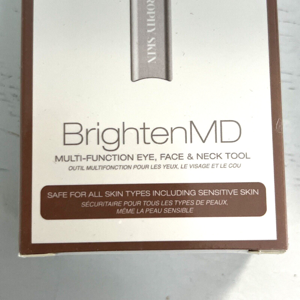 Trophy Skin Brighten MD Multi-Function Eye Face & Neck Tool New
