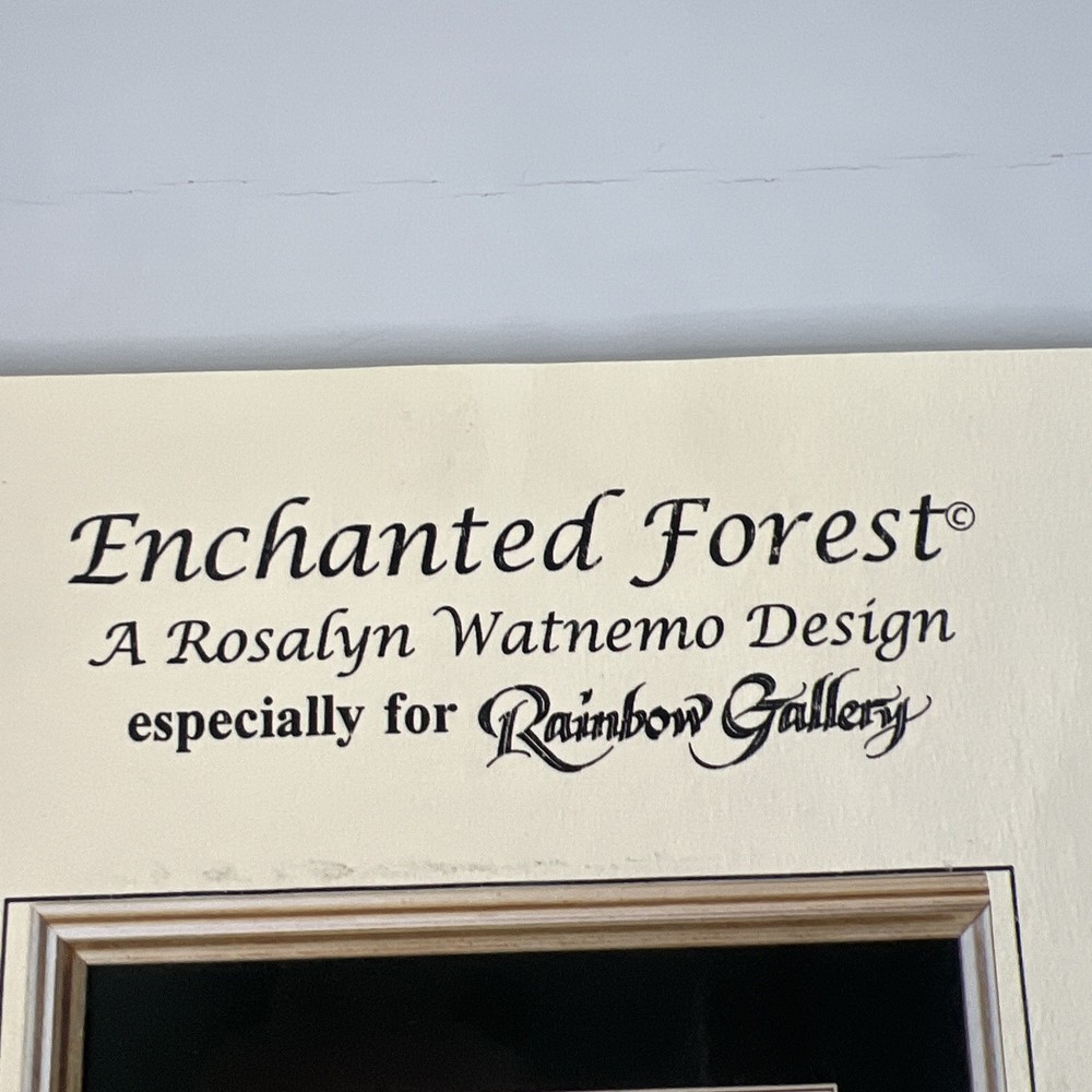 ENCHANTED FOREST Stitch Pattern By Rainbow Gallery A Rosalyn Watnemo Design 1998