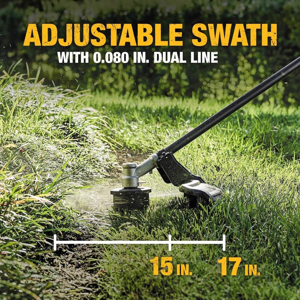 DeWalt DCST972X1 60V MAX 17 in. Brushless Attachment Capable String Trimmer Kit