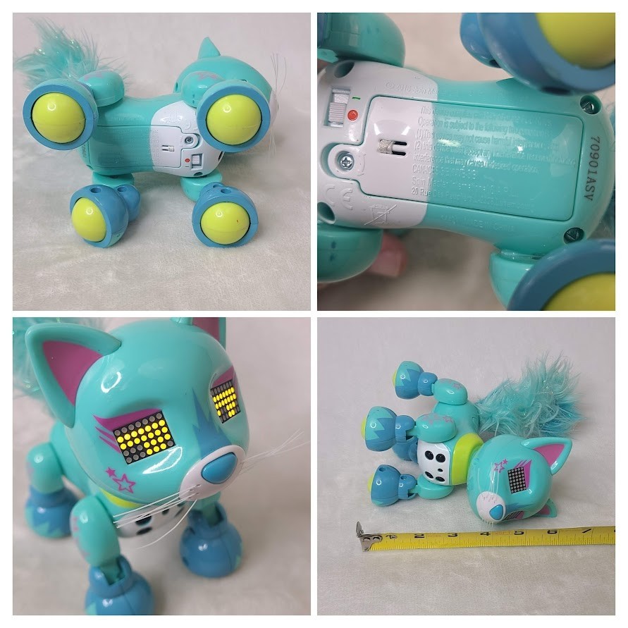 Zoomer Meowzies Lux Interactive Cat Robot 2016