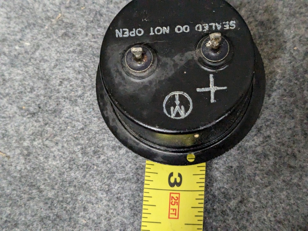 Marion Instruments Division Null Indicator Panel Meter -5 to +5, #21 HS2