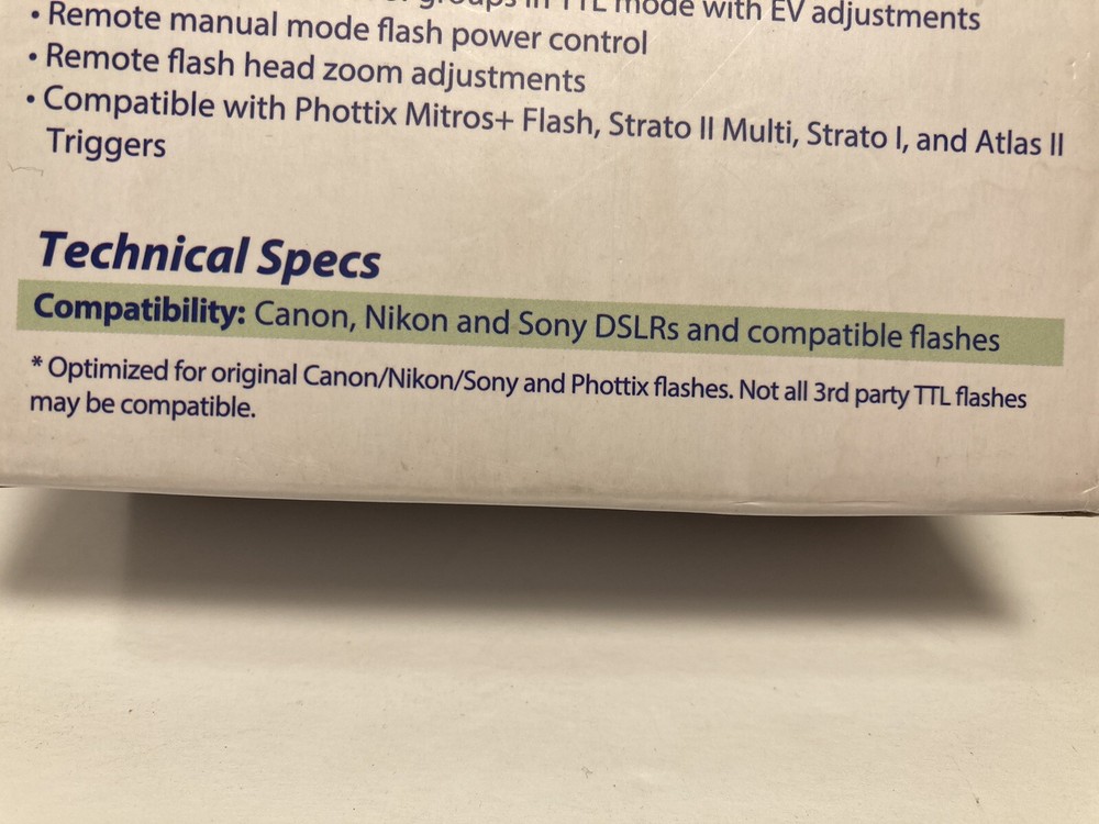 Phottix Odin TTL Flash Trigger Transmitter for Nikon