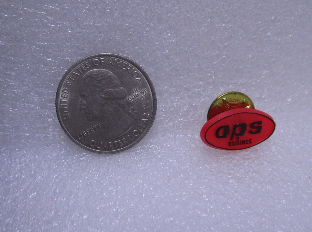 OPS Engines Advertising Plastic Pin