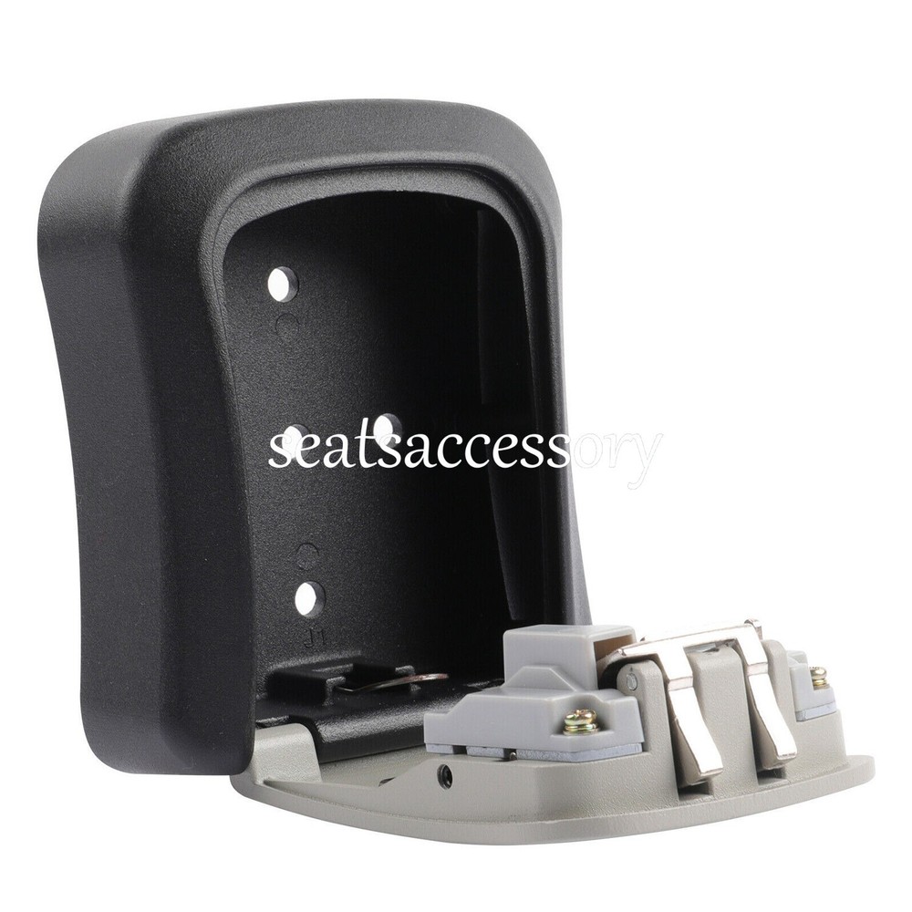 4 Digit Key Safe Lock Box Combination Wall Mount Security Storage Case Organizer