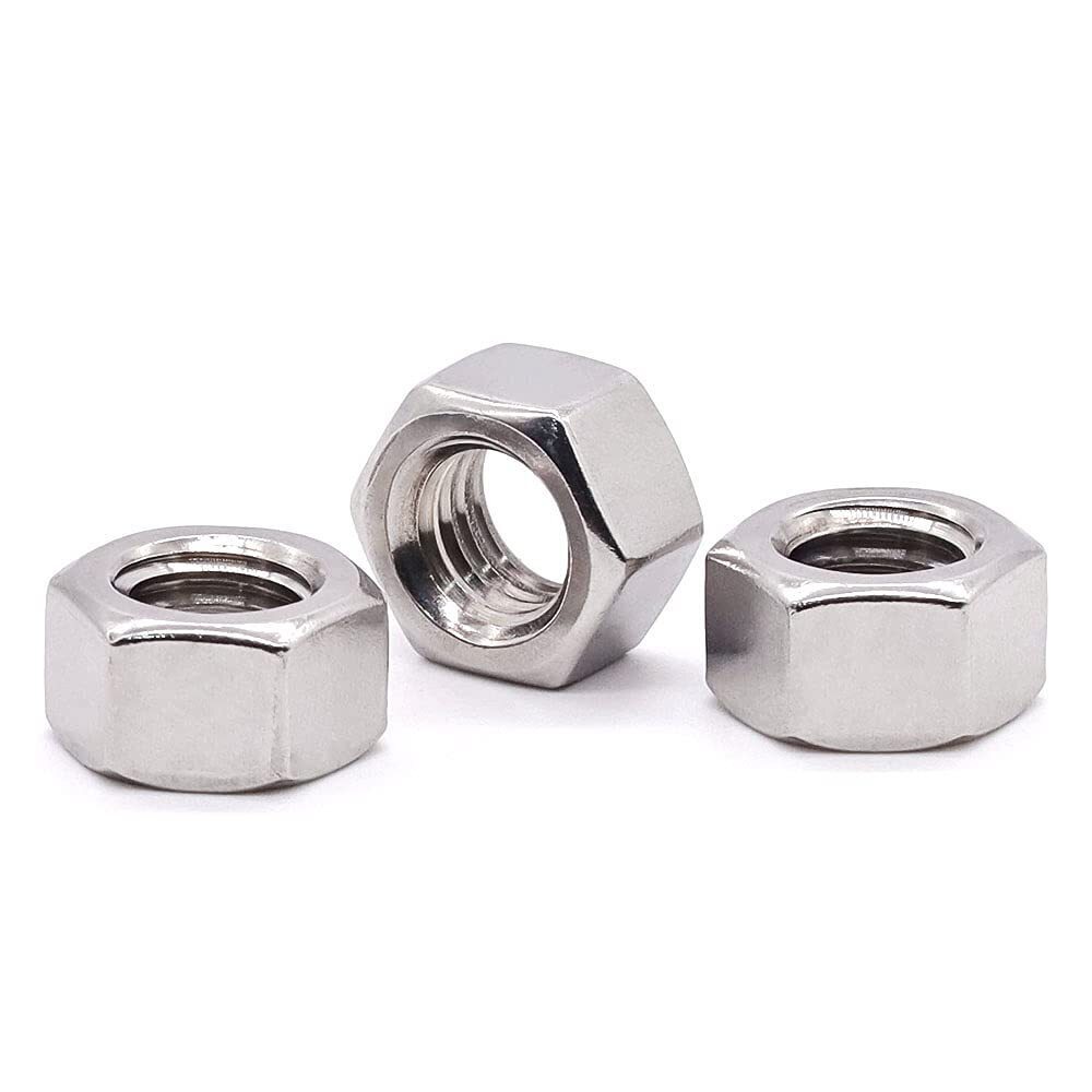 450pcs Assorted Stainless Steel Hex Nuts Assortment Kit SAE 2# - 1/2" Hex Nut