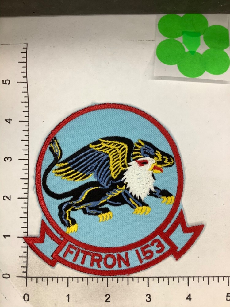 US NAVY FIT-RON 153 SQUADRON  PATCH