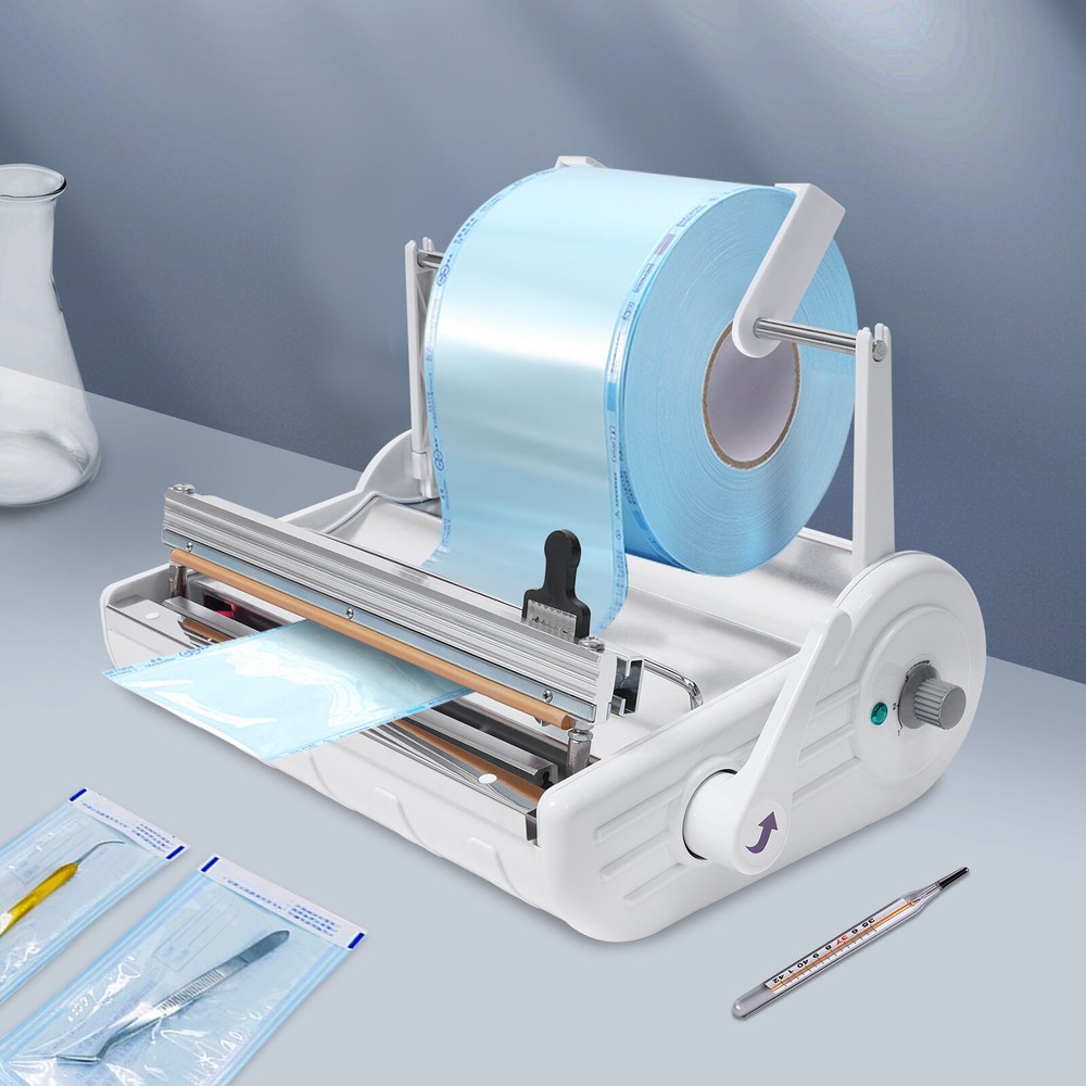 Dental & Lab Automatic Sealing Machine Plastic Bag Sealer 500W  Max. Width 25cm