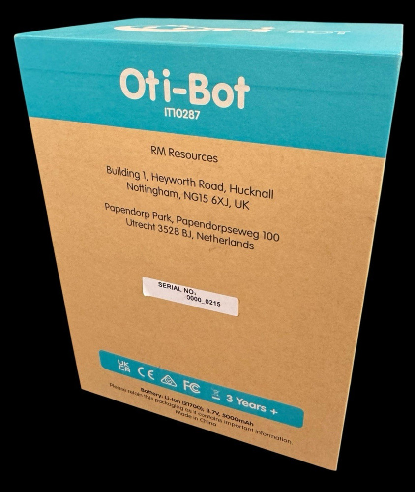 Oti-Bot STEAM Coding Toy Robot Kids Educational Cross-Curricular Programming Bot