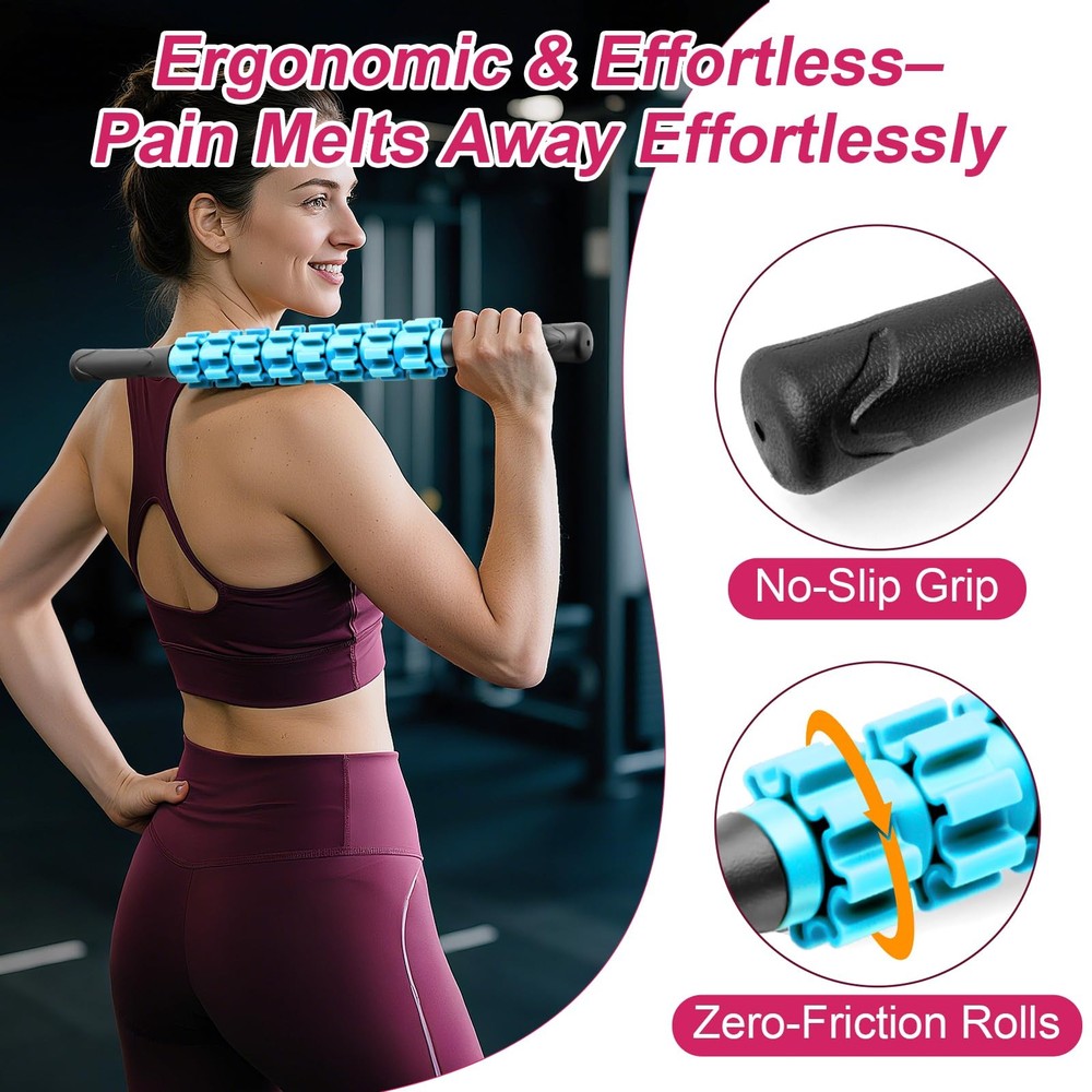 Massage Roller, Muscle Roller Stick, Therapy Roller Stick for Legs, Calf, Thi...