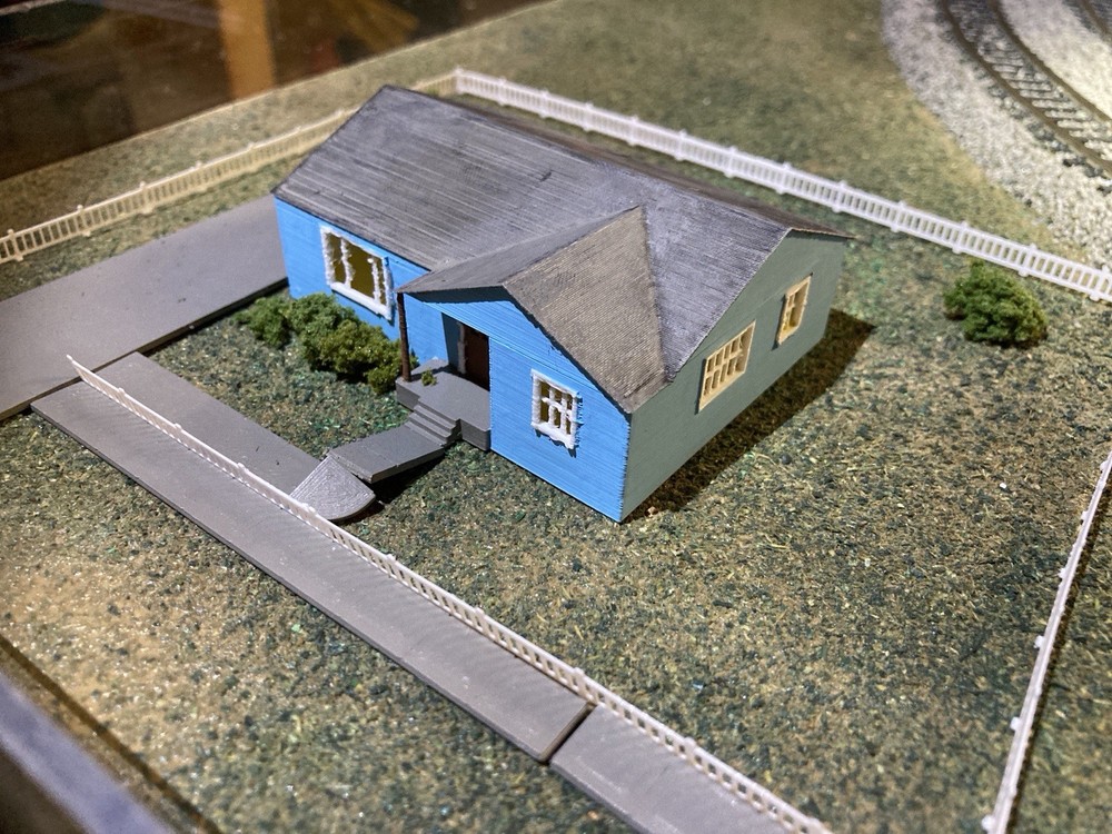 N Scale 1:160 Concrete Sidewalk Set