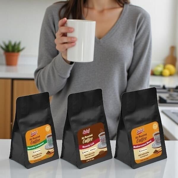 One-Touch Mediterranean Coffee Maker - Automatic Turkish & Greek Machine 250ml