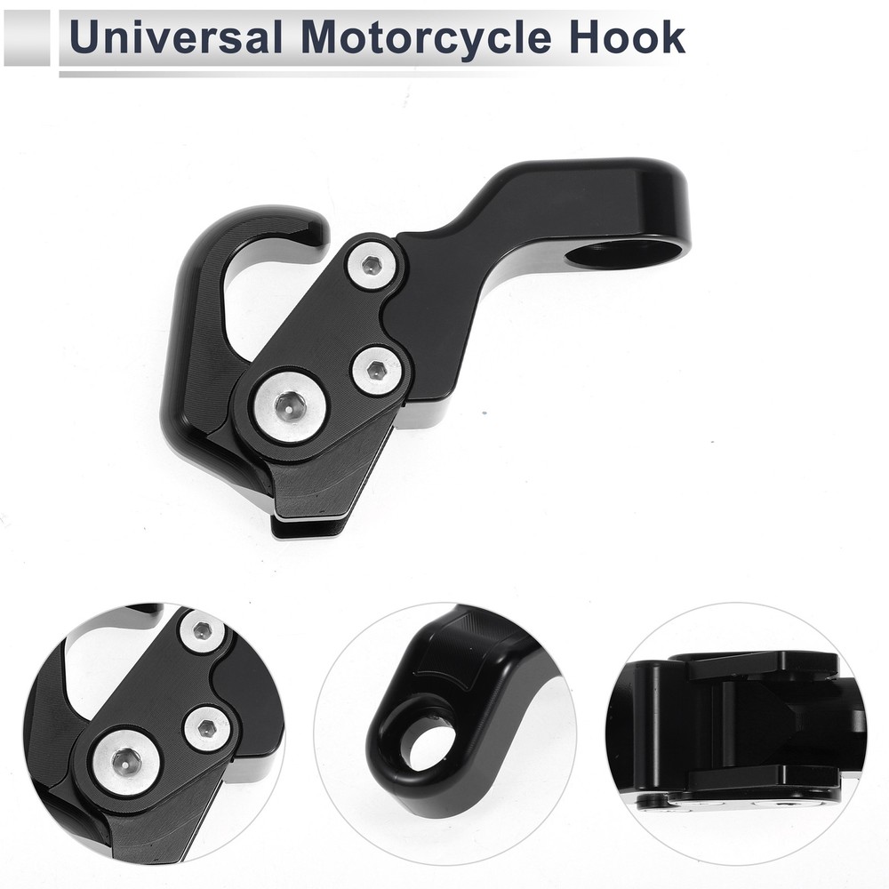Alluper Motorcycle Hook for Minio with Black Handle