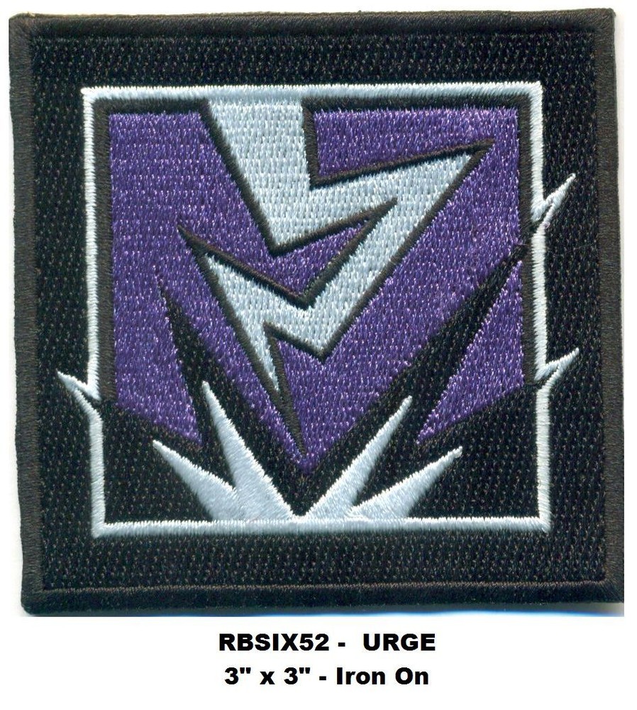 RAINBOW SIX URGE PATCH - RBSIX52