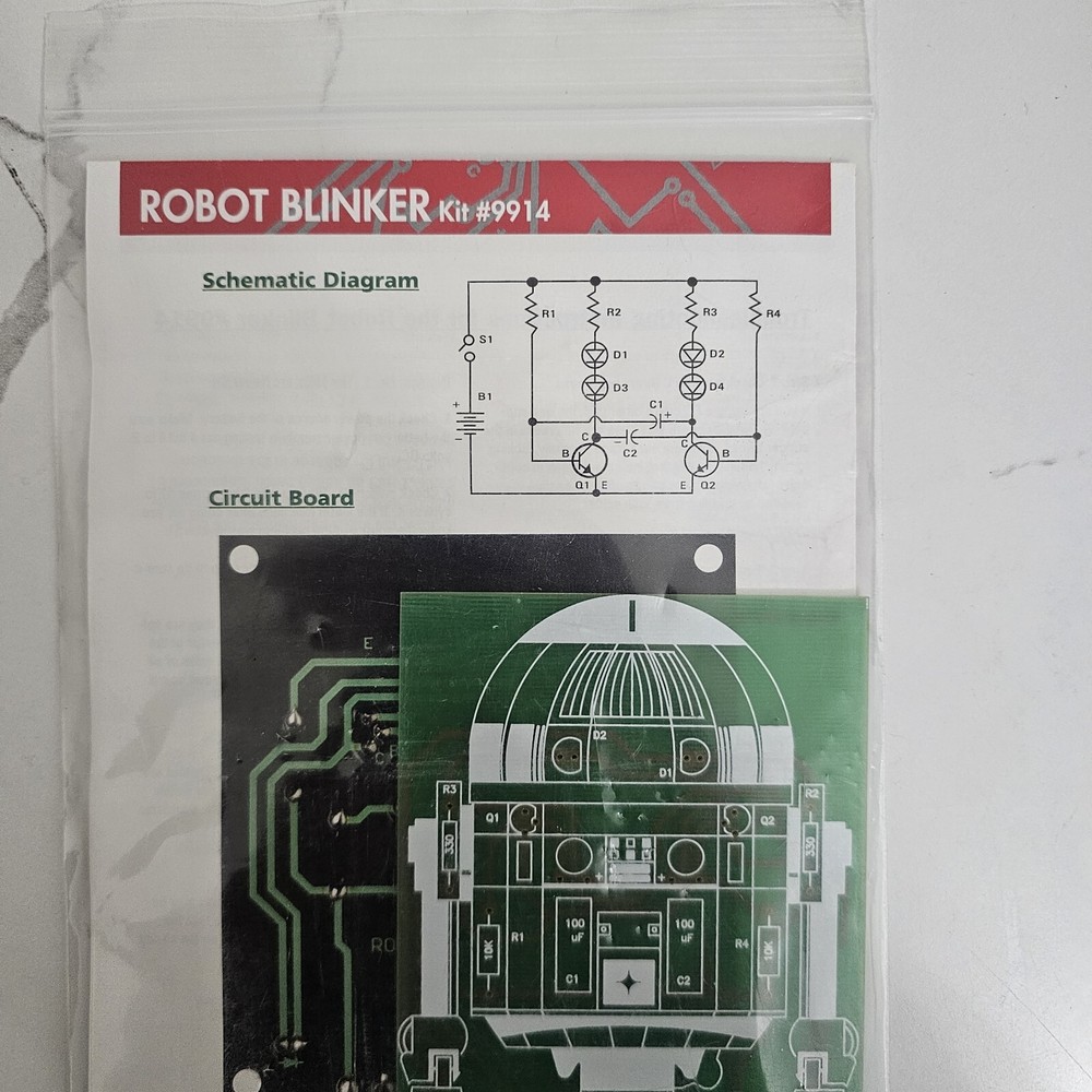 Robot Blinker R2-D2 Kit #9914 Tron.Ix Hobbytron