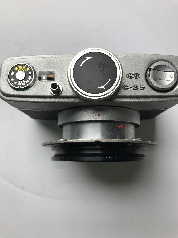 VTG OLYMPUS C-35 CAMERA USED/Untested