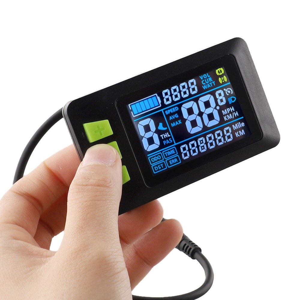 High Performance Electric Bicycle Color Screen Meter with Clear Data Output