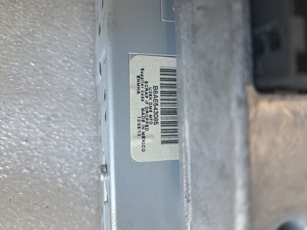 2014 Mkx Display Screen Sku#4422104