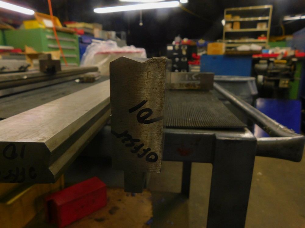 Press Brake Offset Forming Die 48.5" Long