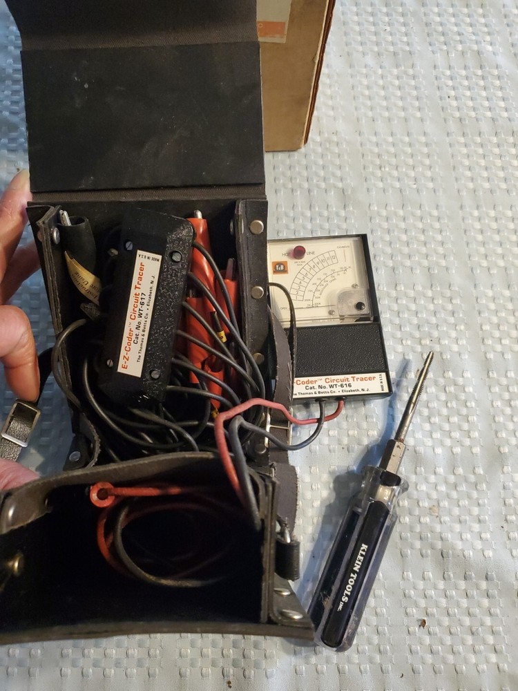 Thomas & Betts E-Z-Coder Circuit Tracer WT-617 WT-616  Klein 627-20 Tools Tool