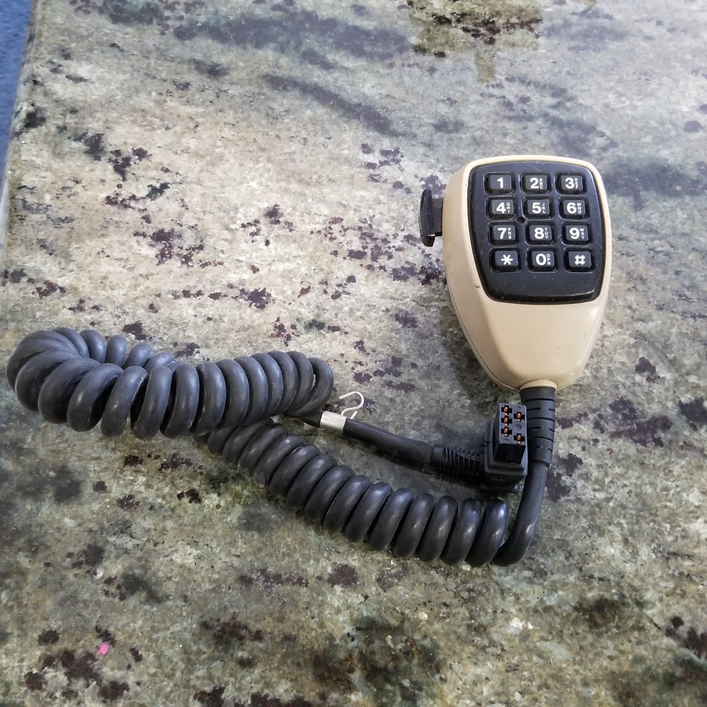 Vintage Motorola DTMF Microphone HMN1014B