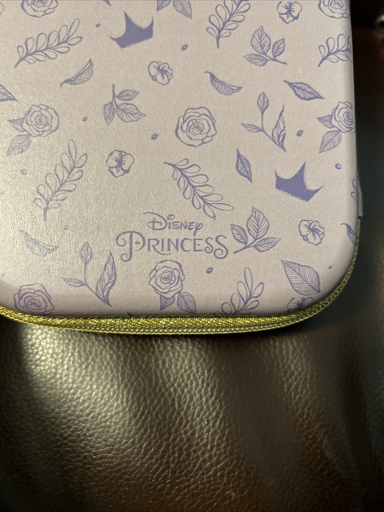 Disney Princess Hard Shell Zip Closure Pencil Case