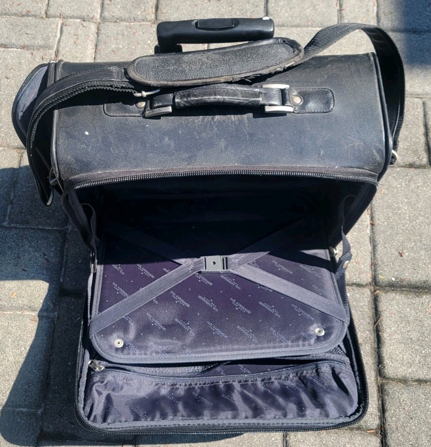 Rolling Projector Compter Laptop Luggage Case