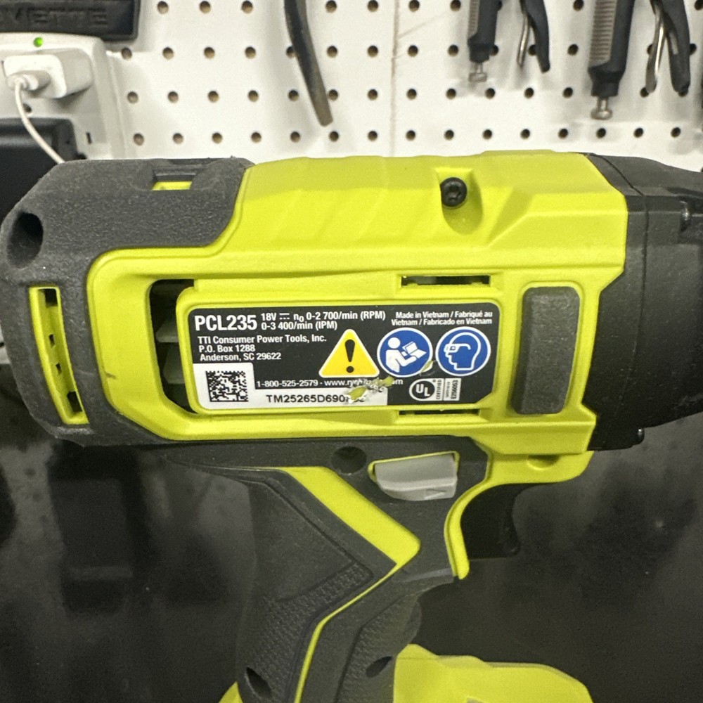 RYOBI PCL235 ONE+ 18V Cordless Impact Driver Great Condition