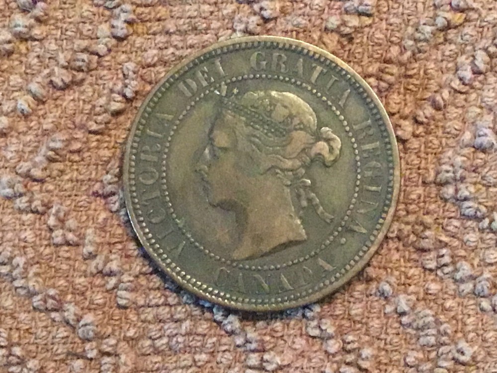 1882 H CANADA  LARGE CENT  Uncertified
