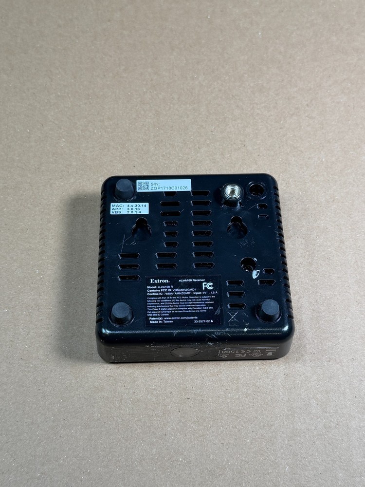 Extron eLink 100 R Wireless Receiver Unit Works Ships Fast!!!