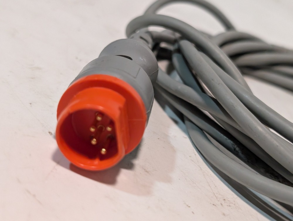 Argon 684082 TC-SE transducer interface cable for Siemens/Dräger monitors gray