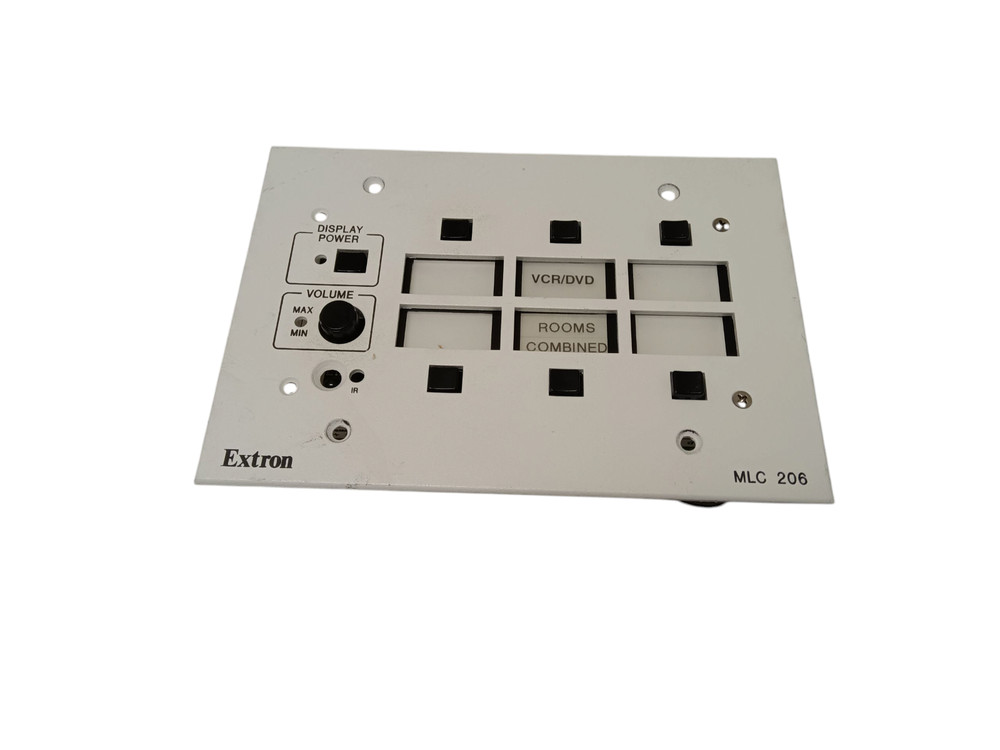 Extron MLC 206 MediaLink Controller White with SMB-3  Gang Surface Mount Box