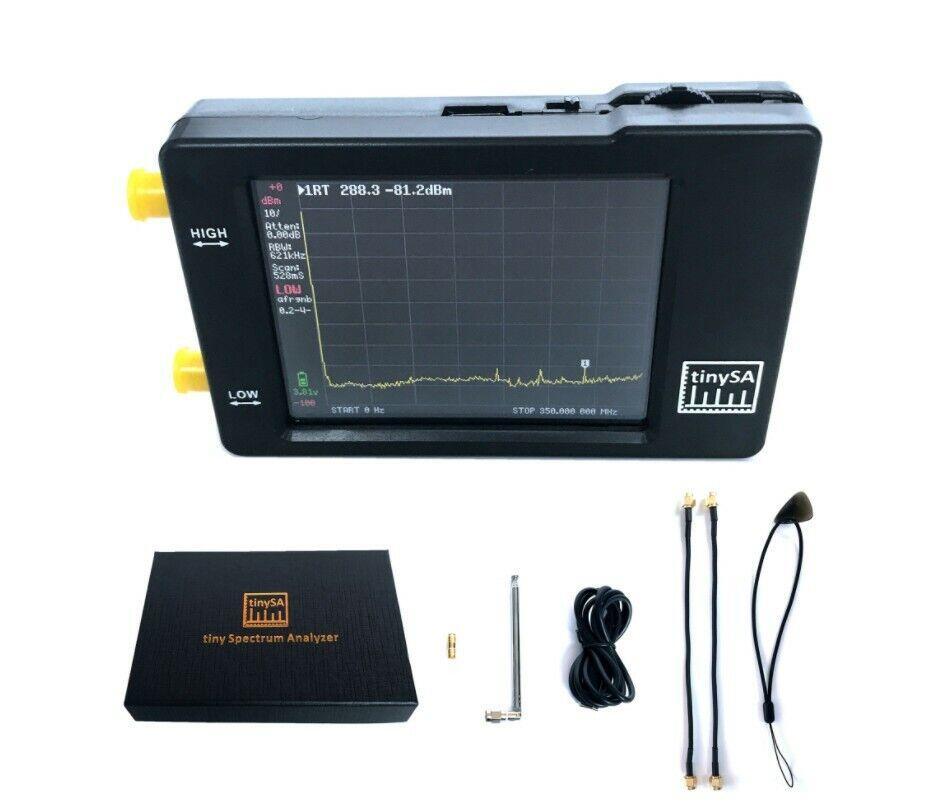 TinySA Portable Spectrum Analyzer Handheld Frequency Analyzer Signal Generator
