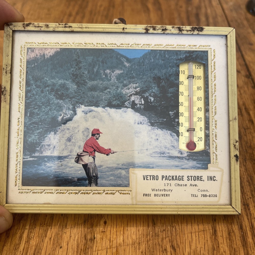 Vetro Package Store Advertising thermometer