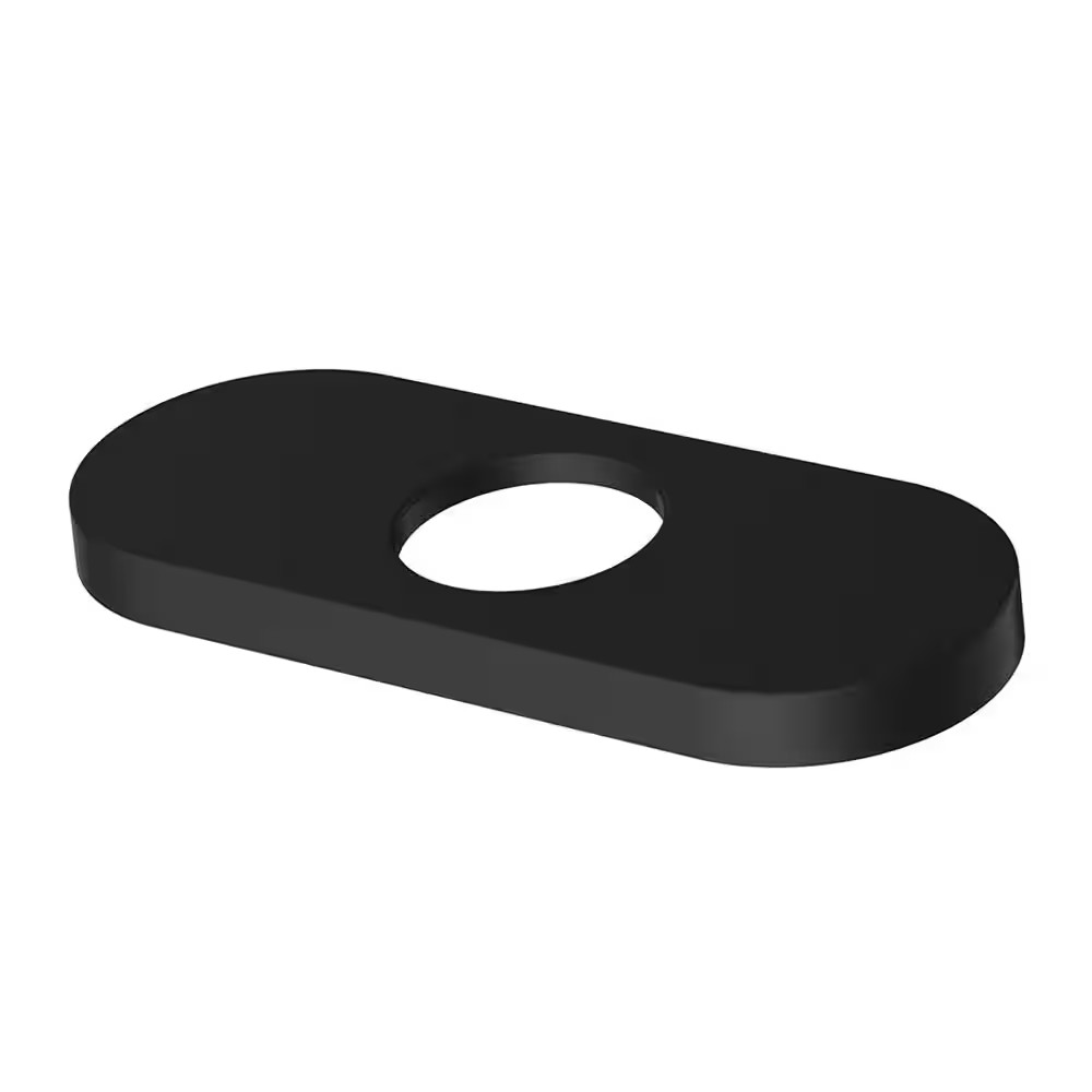5.5 In. Deck Plate in Matte Black