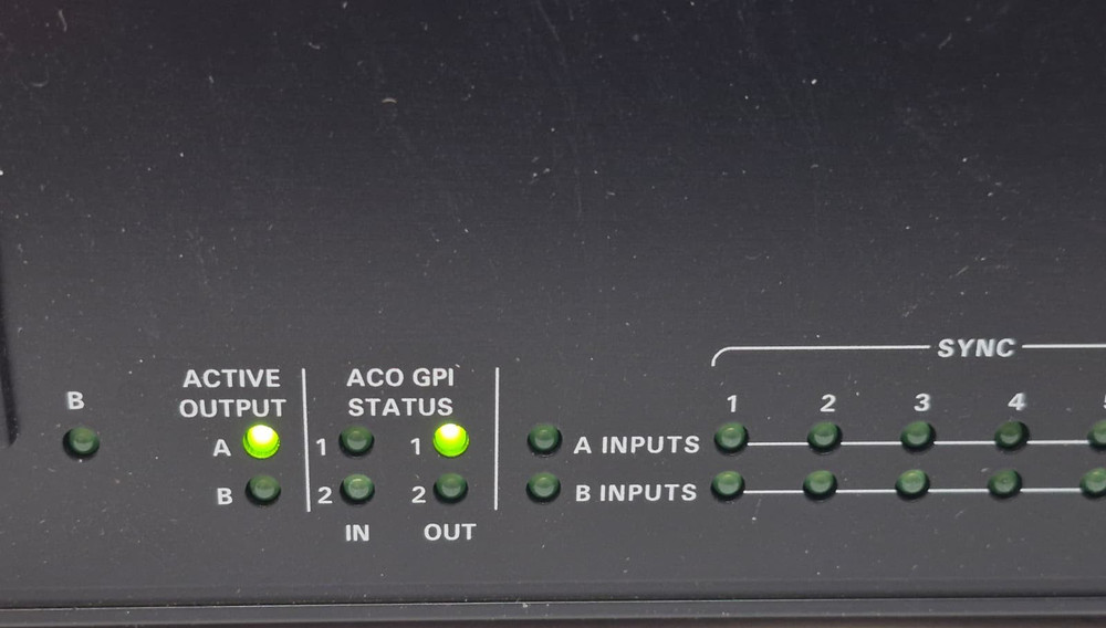 Evertz 5600ACO2 Automatic Changeover System