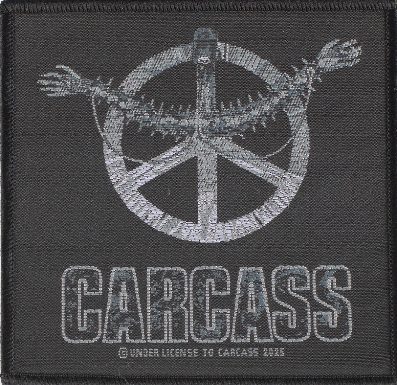 CARCASS Heartwork 2025 Official Woven Sew-On Patch NEW