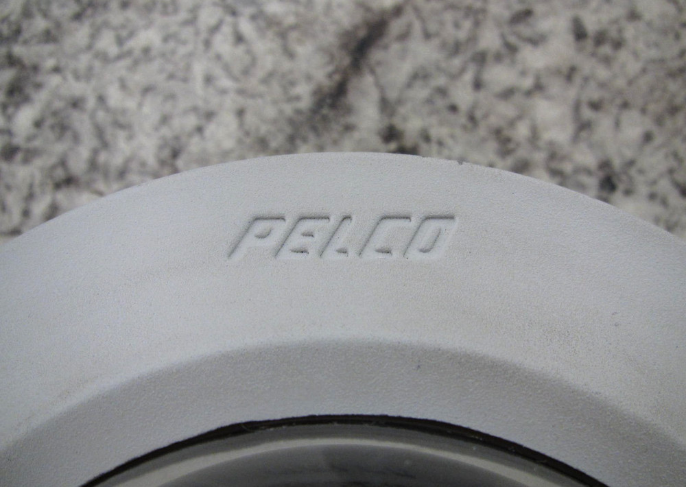 Pelco IMEBB-VS / IMELD1-1ES Dome Security Camera Backbox / Clear Lower Dome Used