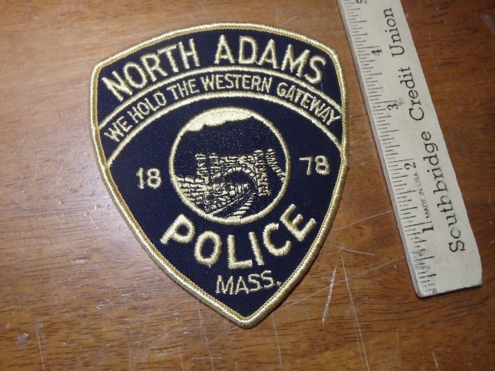 NORTH ADAMS  MASSACHUSETTS VEST PATCH BX 25#12
