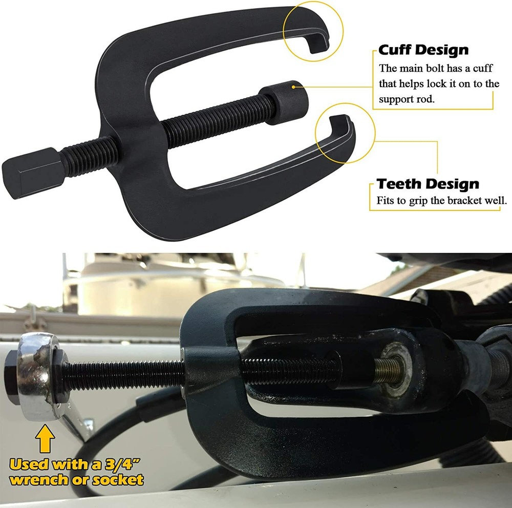 Bracket Puller & HS5157 Hydraulic Steering Cylinder Seal Kit Fit For Seastar