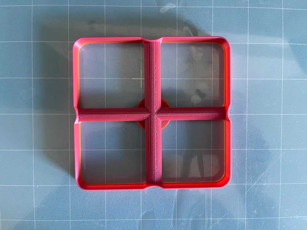 Chocolate Bar Cookie Cutter ( 2” x 4 piece )