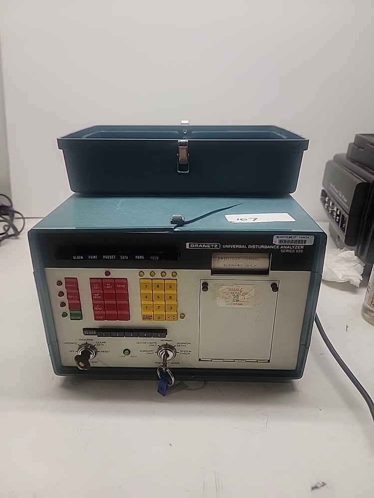Dranetz Universal Disturbance Analyzer Series 626