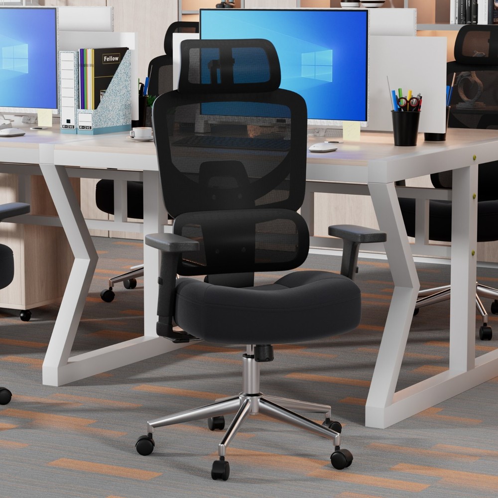 Ergonomic High Back Home Office Computer Desk Chair Mesh Rolling Work Task Chair