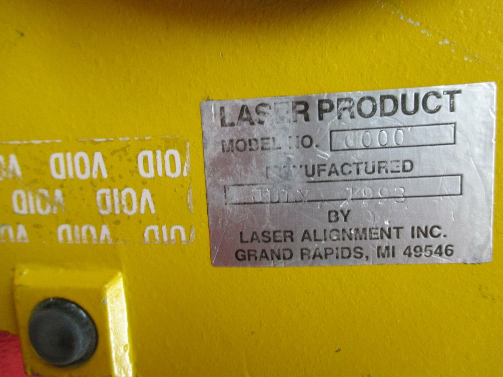 Laser Alignment AS-IS 6025 Series Laser Beacon Kit Powers On AS-IS HAS ISSUES !!