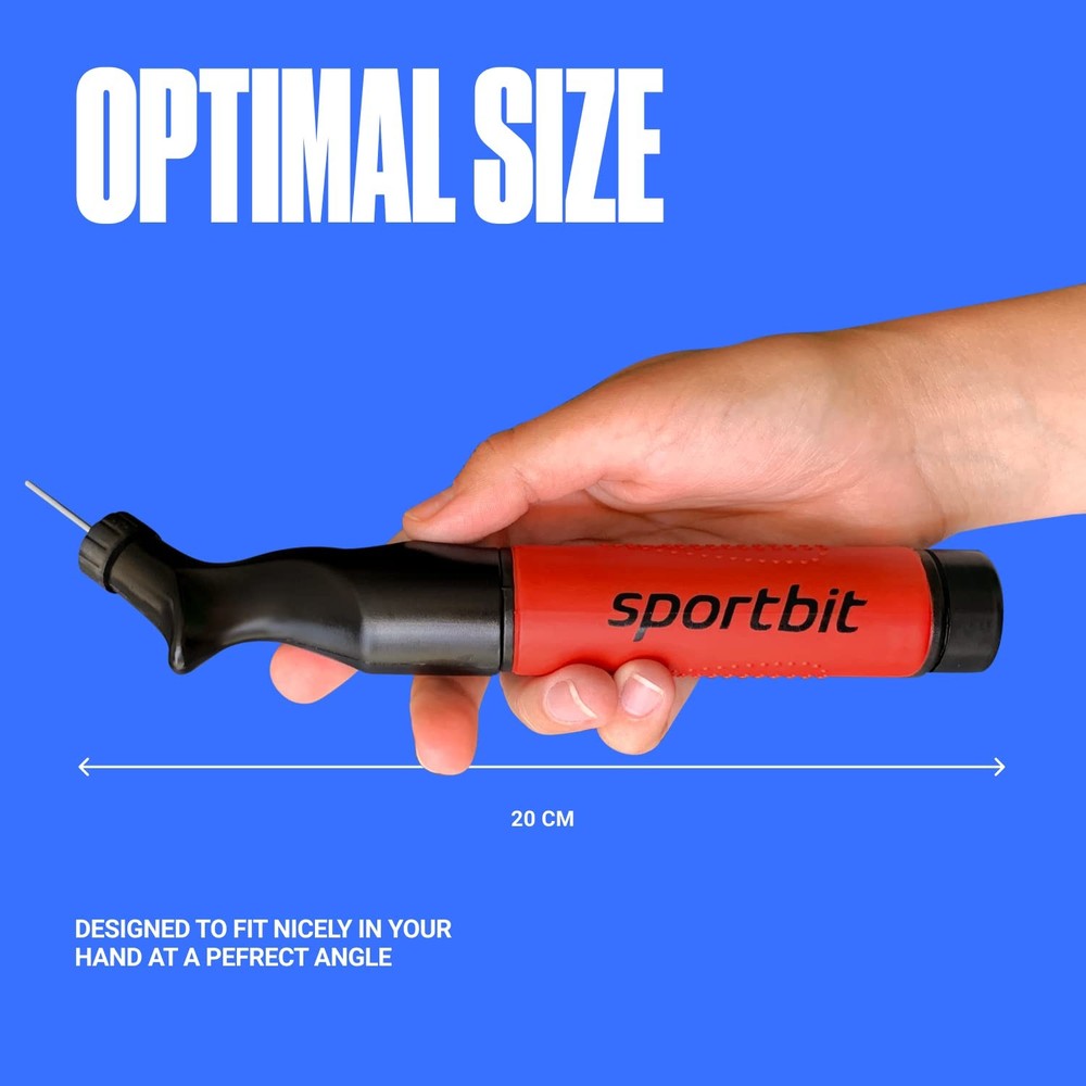 Ball Pump for Sports Balls Push & Pull Inflating System Hand Pump for All